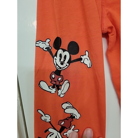 NWT Disney Youth 11/12 Mickey Mouse Red Whoooa Long Sleeve Shirt - Picture 5 of 9